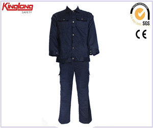 100% Cotton Navy  Labor Men  work wear uniform
