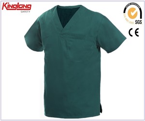 100% Katoen V-hals Hospital Uniformen, China Nurse uniform leverancier