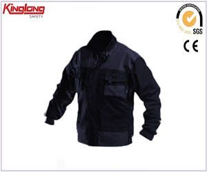 Best sell mens grey cargo jacket, high quality long sleeves jacket