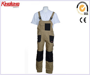 Best selling mens work bibpants/mechanic workwear bibpants uniform