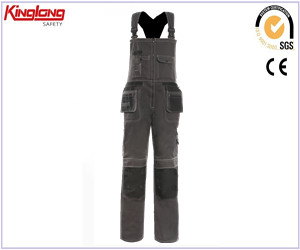 Παντελόνι Bib, 80% Polyester 20% Cotton Bib Pants, Knee Pad Function Bib Pants