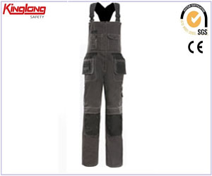 Canvas workwear overall factory ,Knee Pad Function Bib Pants