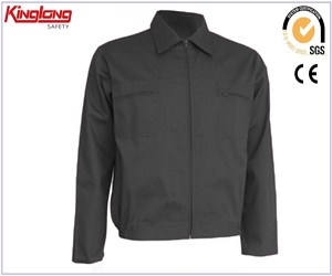 China Manufacture Cotton Long Sleeves Jacket,Multipocket Safety Jacket for Men