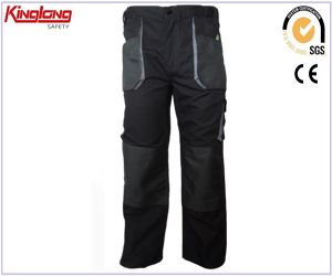 China Manufacture Polycotton Cargo Pants,Multipocket Canvas Work Trousers