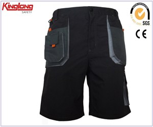 Pantalones cortos de trabajo de carga de polialgodón fabricados en China con multibolsillos