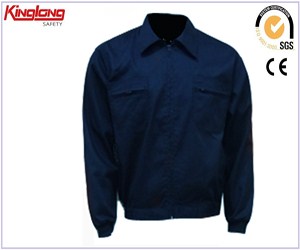 China Manufacturer Safety Jacket for Men,100% Cotton Jacket with Long Sleeves