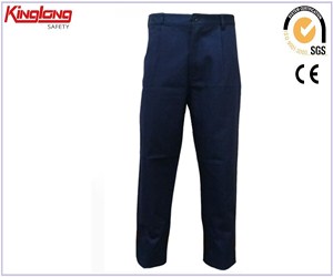 China Maufacturer Cotton Work Trousers,Pure Color Safety  Cargo Pants