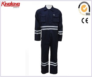 China Supplier 100% Cotton Fireproof Coverall,Long Sleeves Work Coverall