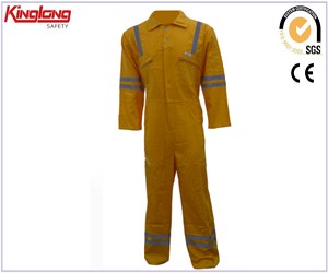 China Supplier 100% Cotton Long Sleeves Coverall,Safety Reflective Coverall with Price