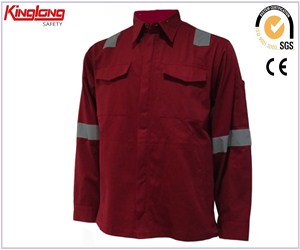 China Supplier 100% Cotton Reflective Jacket,Safety Work Jacket for Men