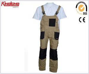 China Supplier 100% Cotton Work Trousers,Working Bib Pants Wholesale