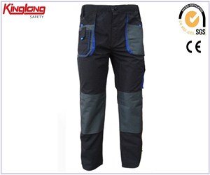 China Supplier Color Combination Work Pants,Waterproof Cargo Pants with Knee Pad
