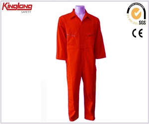 China Supplier  Cotton Fireproof Coverall,Long Sleeves Workwear Coverall