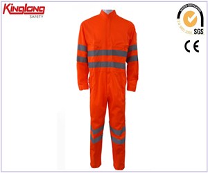 China Supplier High Vsibility Workwear Coverall,Safety Reflective Coverall for Men