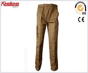 China Supplier Six Pocket Cargo Pants,100% Cotton Work Trousers