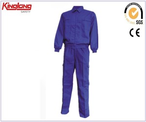 Κίνα Προμηθευτής ρούχων εργασίας Παντελόνι και σακάκι, 100% βαμβακερή στολή εργασίας