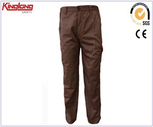 China Wholesale 100% Cotton Cargo Pants,Multipocket Work Trousers