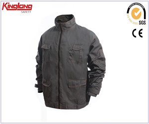 Chaqueta de pesca del fabricante de China, chaqueta de minería de abrigo de trabajo para hombres
