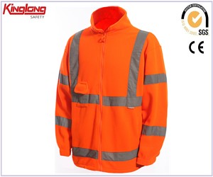 China supplier work jacket, polar fleece jacket for men