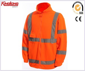 China supplier work jacket, polar fleece jacket for men