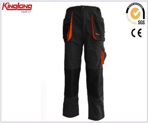 China supplier work trousers, cotton canvas cargo pants