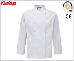 Kiinan tehdas Chef Coat Tarjoilija Uniform Western Moderni Virka-