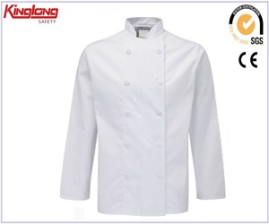 Chinesa Fábrica Chef Brasão Garçom Uniforme Moderno Ocidental Restaurante Uniformes