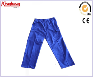 Chinese factory supplier OEM service workwear trousers navy blue cargo wprk pants