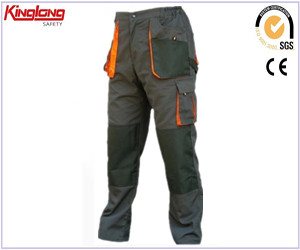 Men protective cargo pants costomized work pants long trousers
