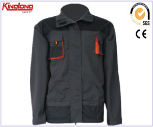 Customized Coldproof Canvas Workwear Jacket , Safety Clothes Plus Size Workwear Vest Supplier