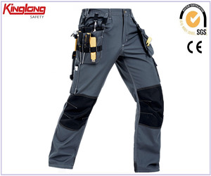 Trwałe spodnie bojówki, funkcjonalne męskie wytrzymałe spodnie bojówki, wielofunkcyjne kieszenie Funkcjonalne męskie wytrzymałe spodnie bojówki