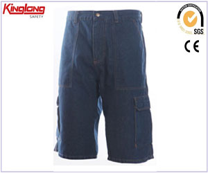 Fashionable Mens Casual Jeans,Six Pocket Cargo Shorts