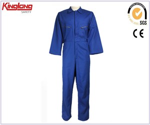 Fireproof coveralls 100 cotton fabric clothing,Brass zipper flame retardant coveralls price