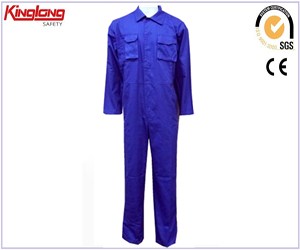 Flame resistant clothes workwear coveralls,China manufacturer high quality cotton one piece coverall