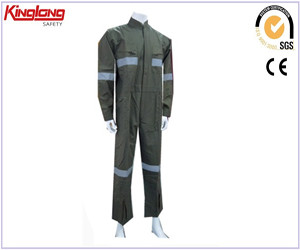 Gray proban protective apparel flame retardant  coveralls
