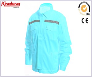 Jaqueta azul HIVI e calças de trabalho para venda, fabricante chinês jaqueta hi vis workwear