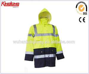 Hi vis safety jacket,hot sales the best cheapest reflective waterproof workwear jacket mens designer