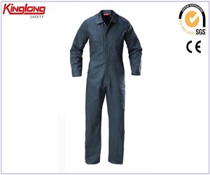 High quality navy blue working clothes coveralls,Cotton fabric new design workwear coverall uniform