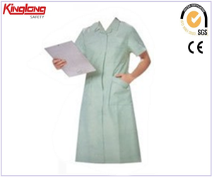 Hoogwaardige medische laboratoriumjas voor verpleegsterskleding