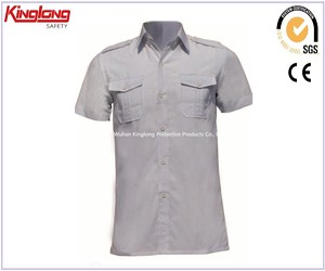 High quality top selling  cool shirt, fashionble 100% cotton fabric  simple shirt