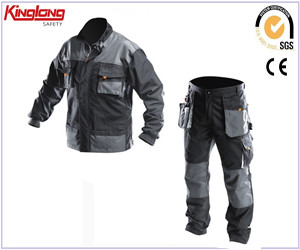 Jaqueta e calça de trabalho de alta qualidade uniforme de trabalho unissex roupas de segurança