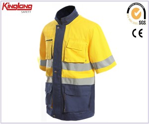 Alta visibilidade Workwear Fabricante, Fato trabalho reflexivo For Men