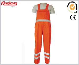 High visibility workwear manufacturer, Reflective bib pants for man