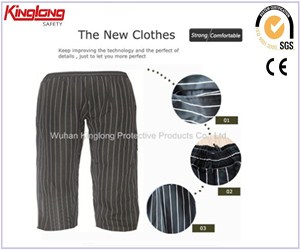 Hot style professional chef pants uniform,Breathable high quality chef trousers China supplier