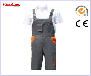 Low price roadway protective workwear bibpants, best selling wholesale workwear bibpants