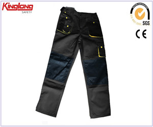Men's cargo pants canvas fabric workwear trousers