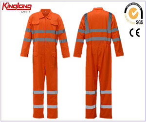 Men's workwear overalls, long sleeve men's workwear overalls, safety reflective long sleeve men's workwear overalls