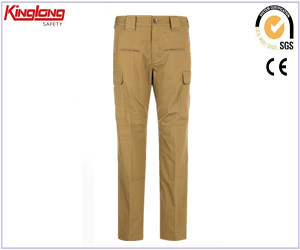 Multi color mens cargo pants, wholesale high quality cheap price workwear trousers