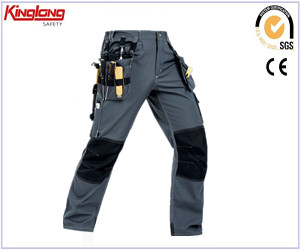 Multi pockets workwear cargo pants,high quality durable cargo trousers for work