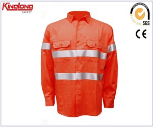 Jaqueta hivi de trabalho de cor vermelha nova, fabricante de jaqueta de roupa de trabalho masculina de alta visibilidade na china